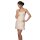 Doreanse Damen schlichtes Unterkleid beige XXL