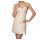 Doreanse Damen schlichtes Unterkleid beige XXL