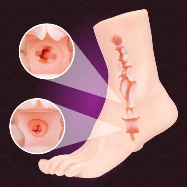 Motsutoys XTC Succubus Foot Masturbator 0,75 Kg Beige