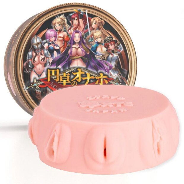 MotsuToys Onahole of the Round Table Masturbator with eight unique fantasy openings 3,7 kg Beige