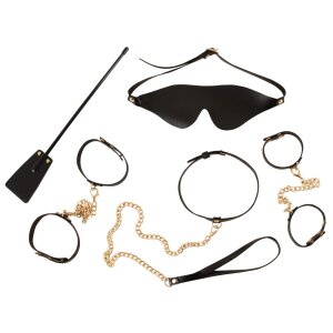 You2Toys 5-Piece Bondage Set Black Gold