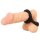Erecto Penis and Testicle Ring Black Ø 2.1 cm
