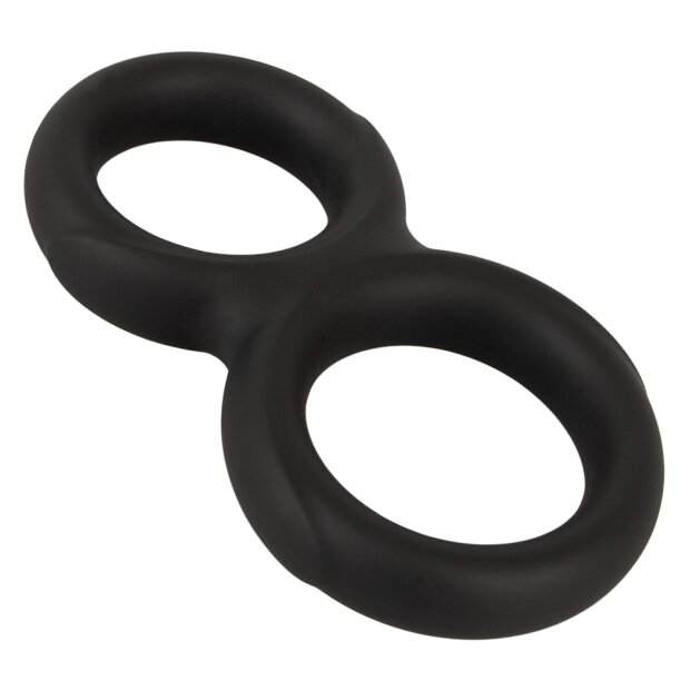 Erecto Penis and Testicle Ring Black Ø 2.6-3.1 cm
