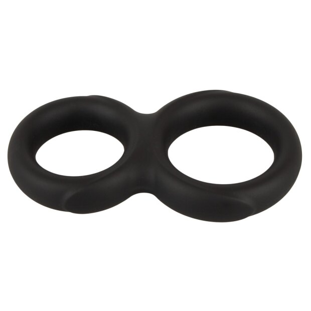 Erecto Penis and Testicle Ring Black Ø 2.6-3.1 cm