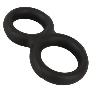 Erecto Penis and Testicle Ring Black Ø 2.6-3.1 cm