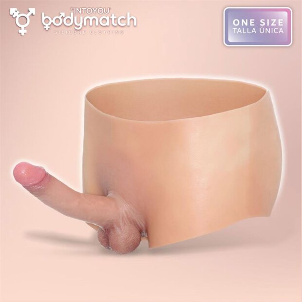 BODYMATCH Blayke Boxershorts with Dildo Beige One Size