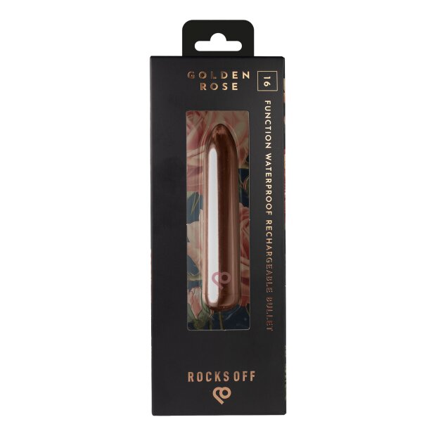 Rocks-Off Vibromasseur Bullet Rechargeable Rose Gold