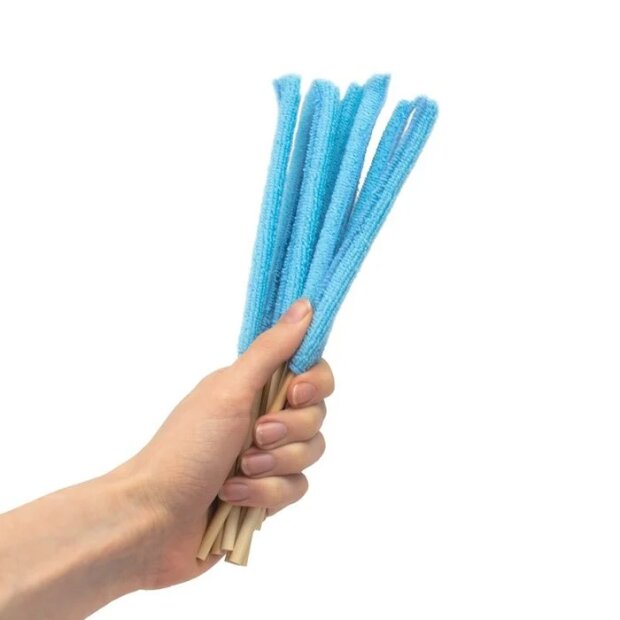 Motsutoys XTC Microfiber Drying Sticks 8 x Blue