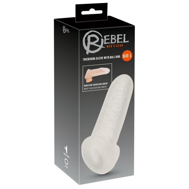 You2Toys Rebel Thickening Sleeve L Transparent