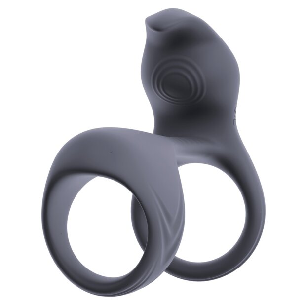 beau cœu Vibro Penismanschette mit Klitoris Stimulator