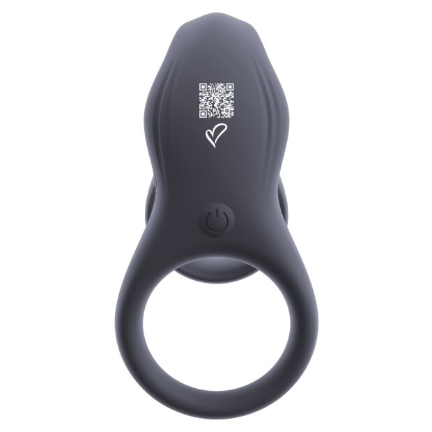 beau cœu Vibro Penismanschette mit Klitoris Stimulator