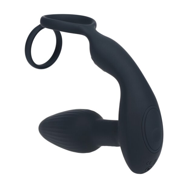 Levelz Prostate Stimulator with Vibrating and Rotating Beads