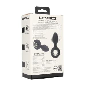 Levelz Plug anal vibrant rechargeable en silicone avec...