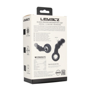 Levelz Stimulateur de prostate vibrant rechargeable en...