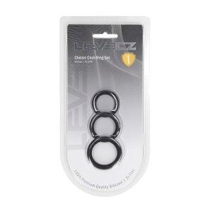Levelz Klassisches Silikon Penisring Set