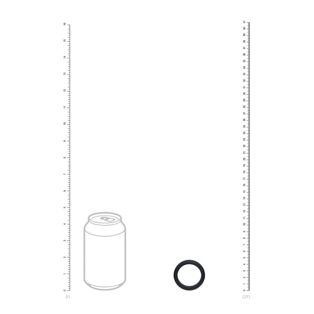 Levelz Breiter O-Silikon-Penisring M