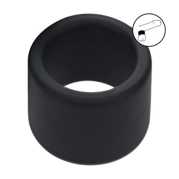 Levelz Liquid Silicone Ball Strap Black