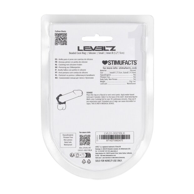 Levelz Beaded Silikon Penisring