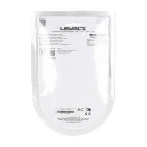 Levelz Gerippter Silikon Prostata Stimulator mit fester...