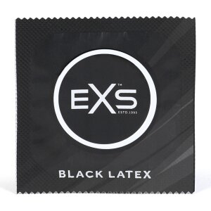 EXS Condoms Black Latex