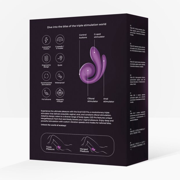 SNAIL VIBE GIZI Pro Triple Stimulator