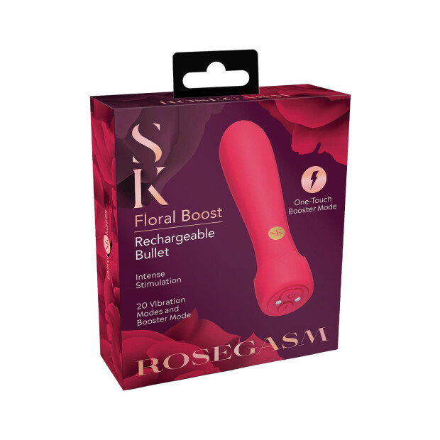 Secret Kisses Rosegasm Floral Boost Bullet Pink