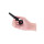 NS Novelties analplug schlank mit fingerring schwarz