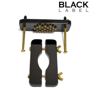 Black Label Acrylic Ball Butcher mit Spikes Schwarz Gold