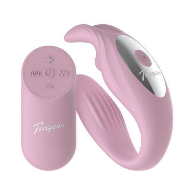Teazers Bunny Couples Vibrator with Remote Control