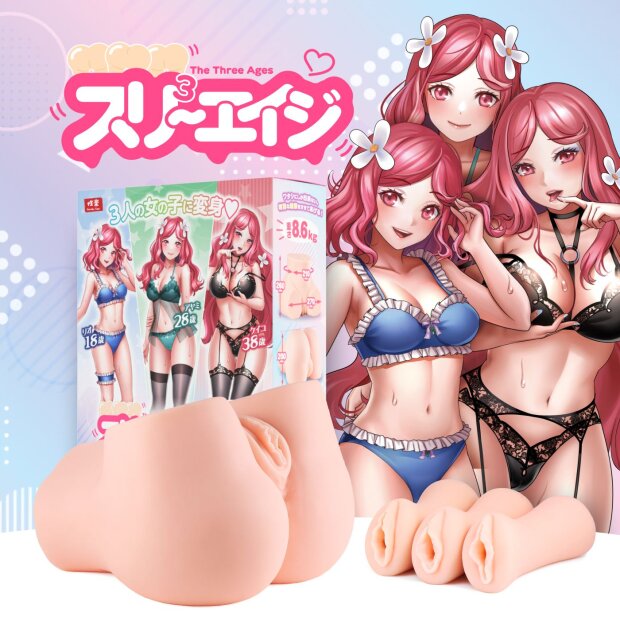 Seiraku Toys The Three Ages Masturbator