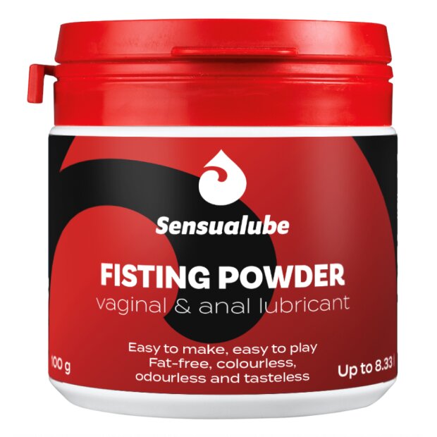 Sensualube Fisting Powder Vaginal & Anal 100 g