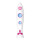 My Fucsia White Submarine Handgefertigter Porzellan Dildo Mehrfarbig 21 cm