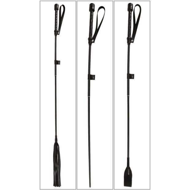 You2Toys Bad Kitty Peitschen-Set 4-teilig Schwarz