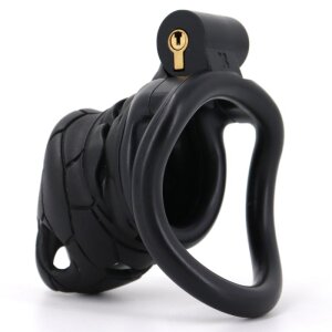 CockLock ABS Keuschheitskäfig Schlangenhaut-Design M...