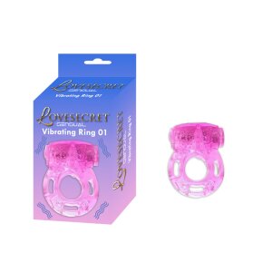 Lovesecret Sensual Vibrating Ring 01 Pink
