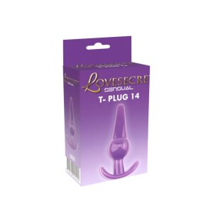 Lovesecret Sensual T-Plug 14 Purple 5,5cm