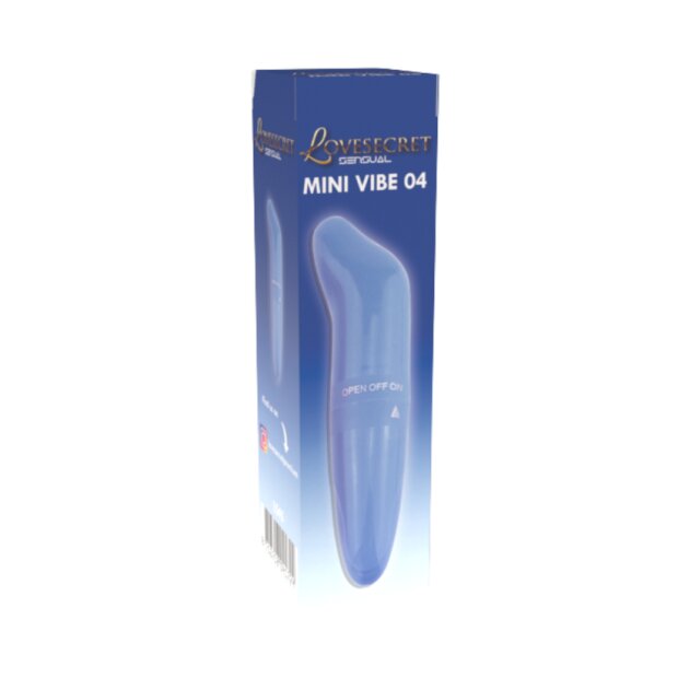 Lovesecret Sensual Mini Vibe 04 G Spot Vibrator Blue