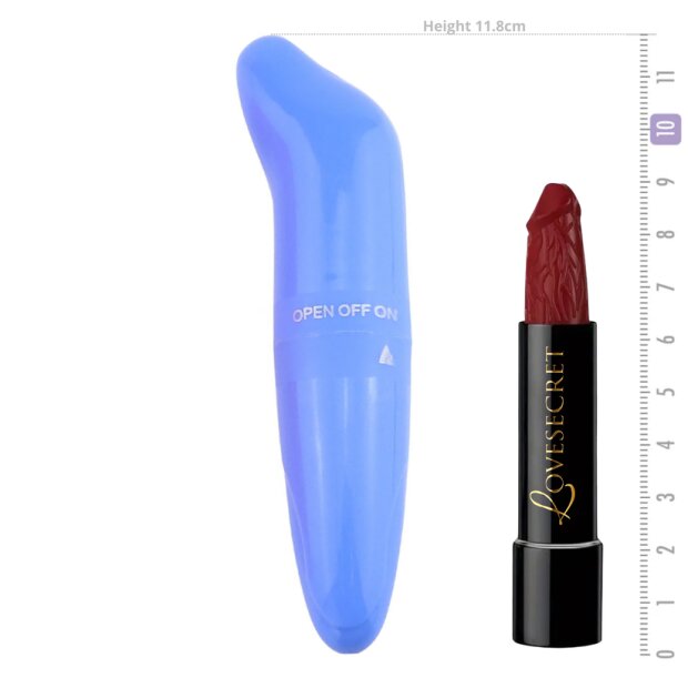 Lovesecret Sensual Mini Vibe 04 G Spot Vibrator Blue