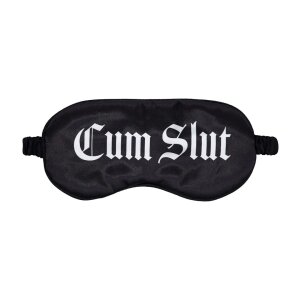 Shots-Ouch Masque pour les yeux en satin noir