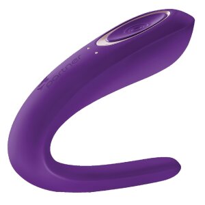 Satisfyer Double Classic Couples Vibrator Purple