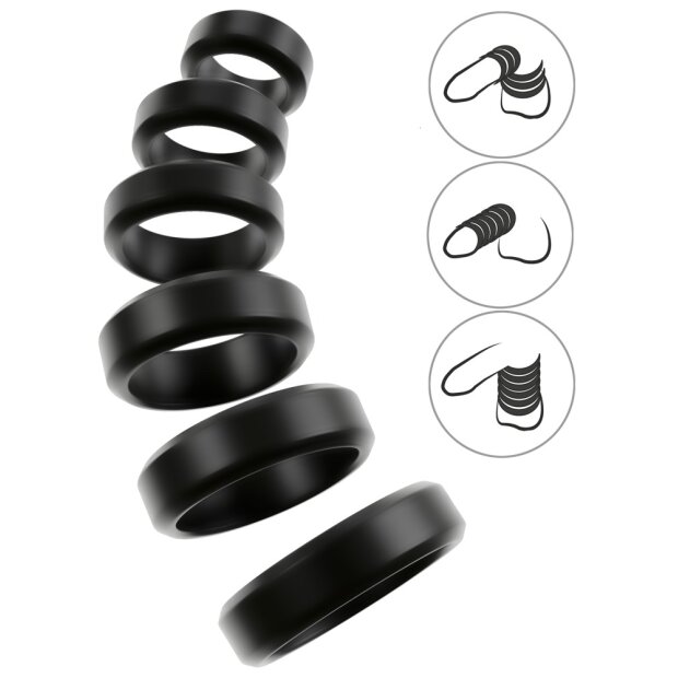 You2Toys Cock & Ball Stretching Kit 6-Piece