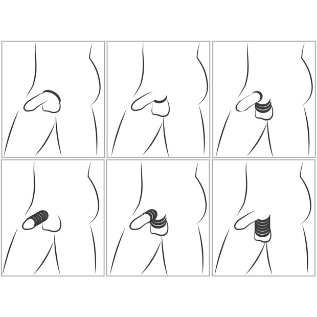 You2Toys Cock & Ball Stretching Kit 6-Piece