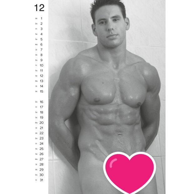 PIN-UP Calendar Real Cocks 2027