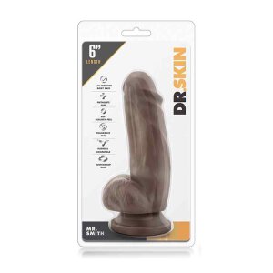 Dr. Skin Mr. Smith 17,8 cm Dildo Chocolate
