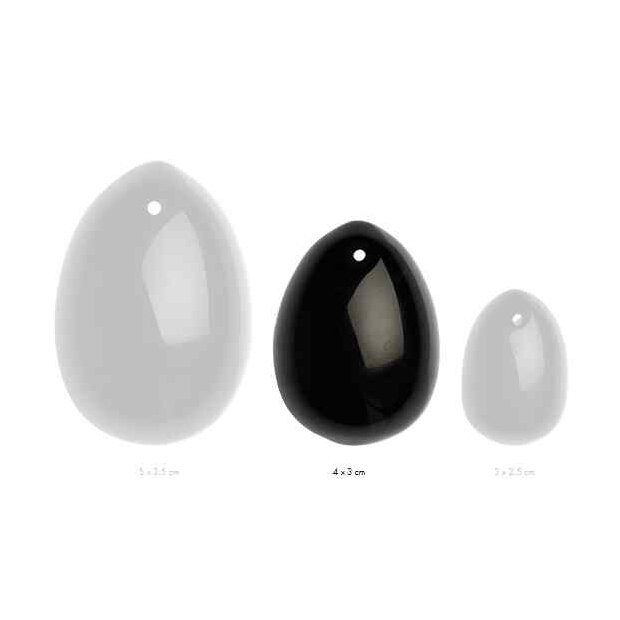 La Gemmes - Yoni-Egg Black Obsidian (M)