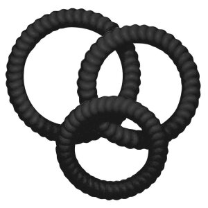 Lust 3 Cock Rings black