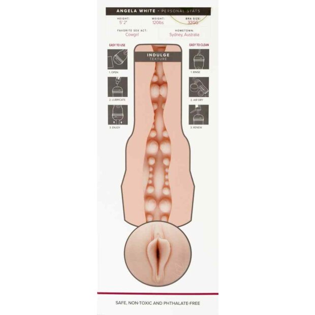 FLESHLIGHT Angela White Indulge Vagina Masturbator