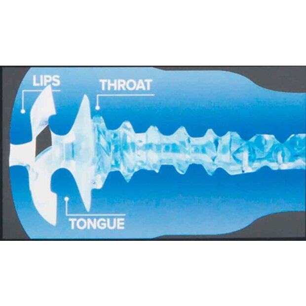 FLESHLIGHT Turbo Blue Ice Thrust Masturbator