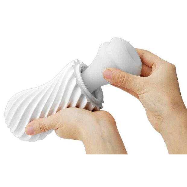 TENGA Flex Silky White