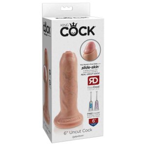 King Cock - Dildo Uncut Flesh 16,5 cm